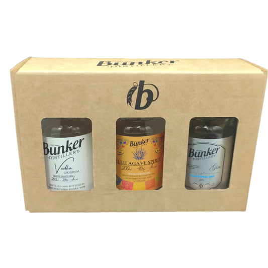 Gift Box - Mixed 3 x 200ml Agave, Gin & Vodka